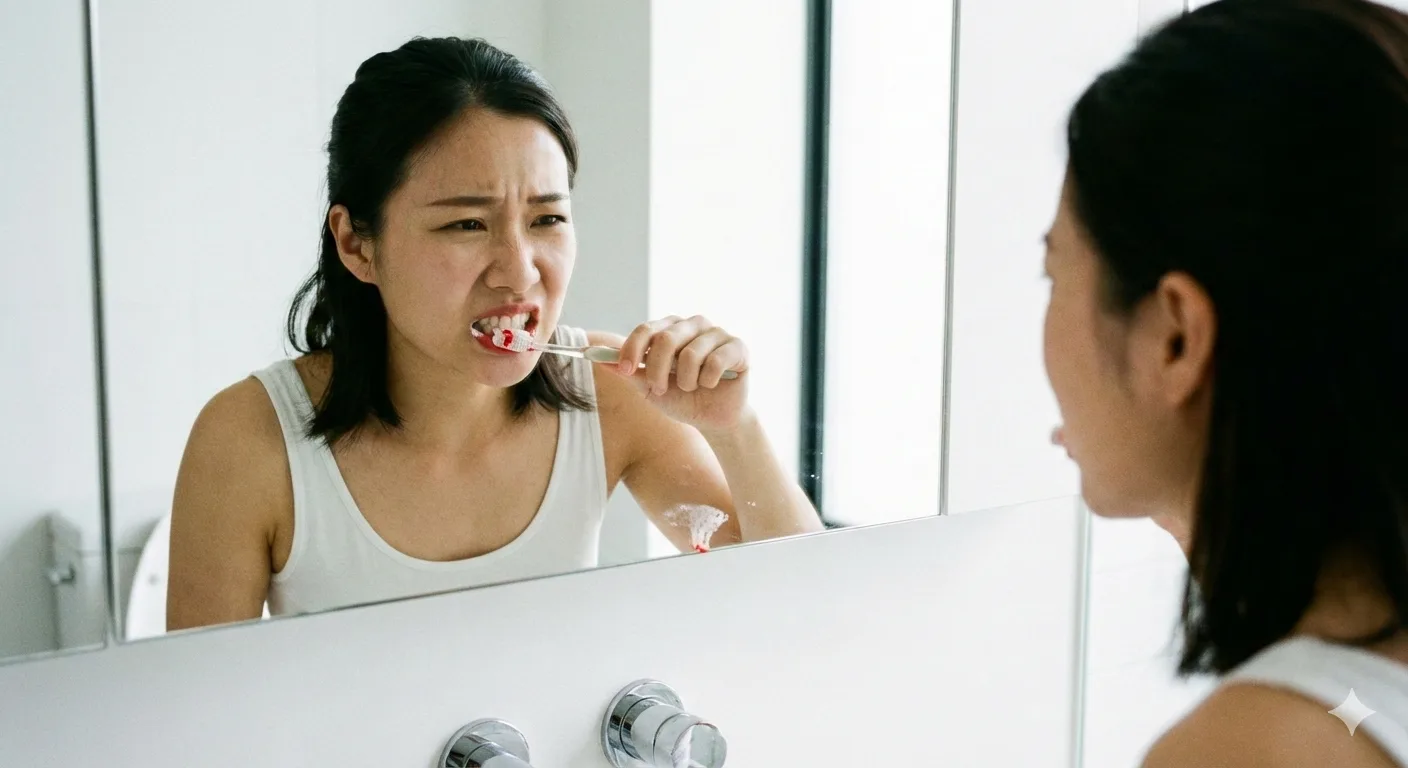 양치 시 피가 남