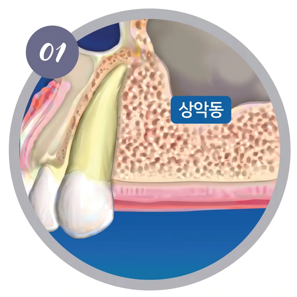 굿모닝뉴욕치과 상악동거상술 진행 과정 이미지 1