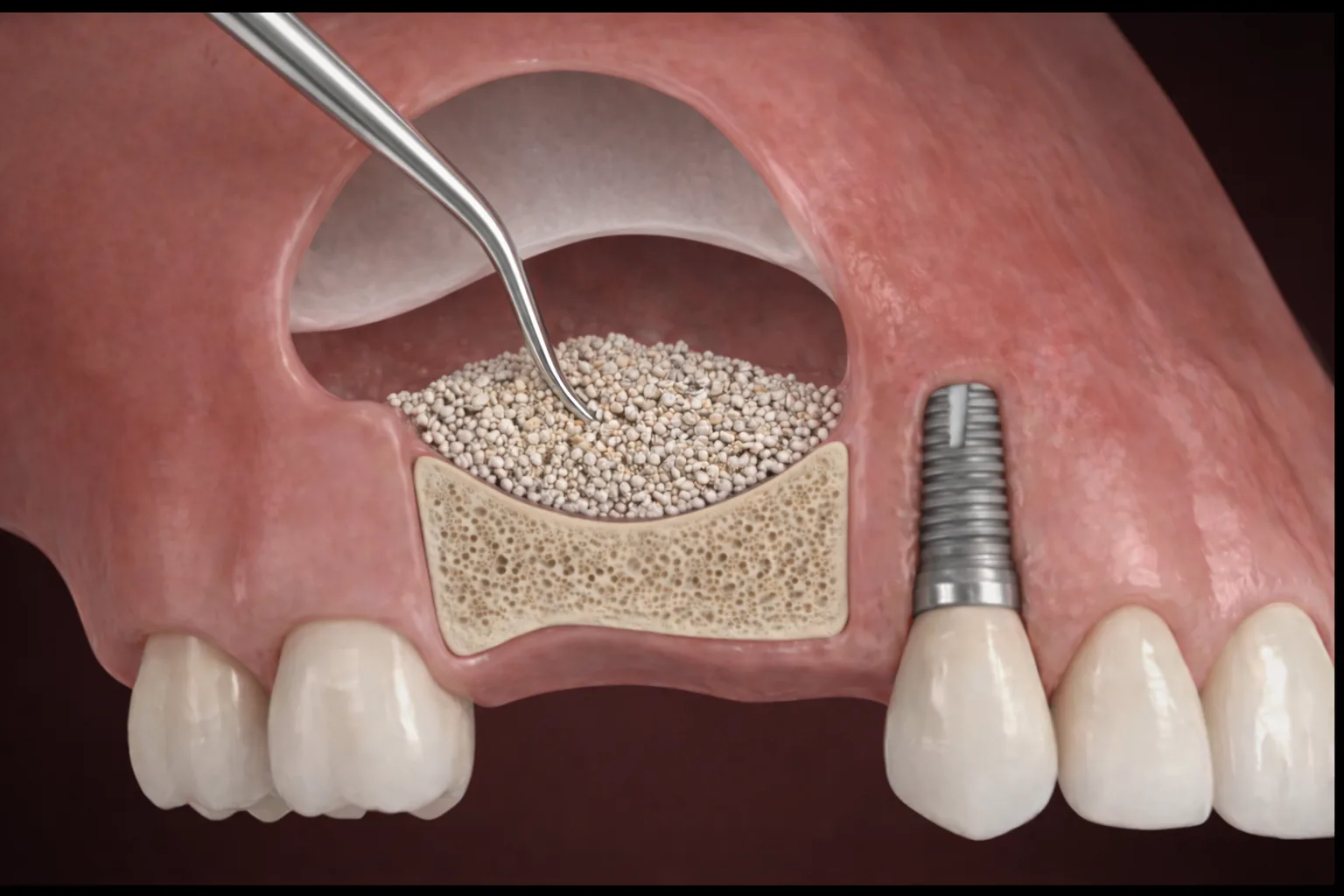 골이식 구조 이미지